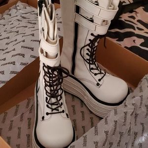 Demonia Sky High Platform Boots